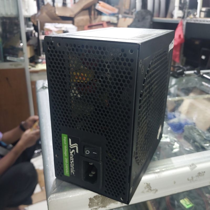 Power Supply PSU gaming pure 430watt 80plus Seasonic 80+ Bronze 8Pin Pci Express Second ORI