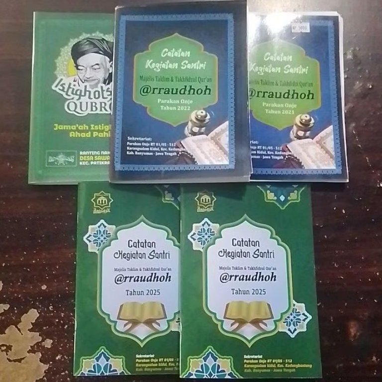 Buku Pesantren Kilat Amaliah Ramadhan Idul Fitri Buku Catatan Kegiatan Agenda Untuk Pesantren Kilat 