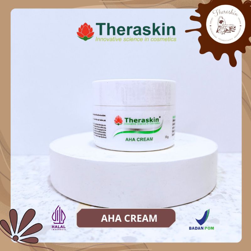 AHA CREAM THERASKIN UNTUK KULIT FLEK