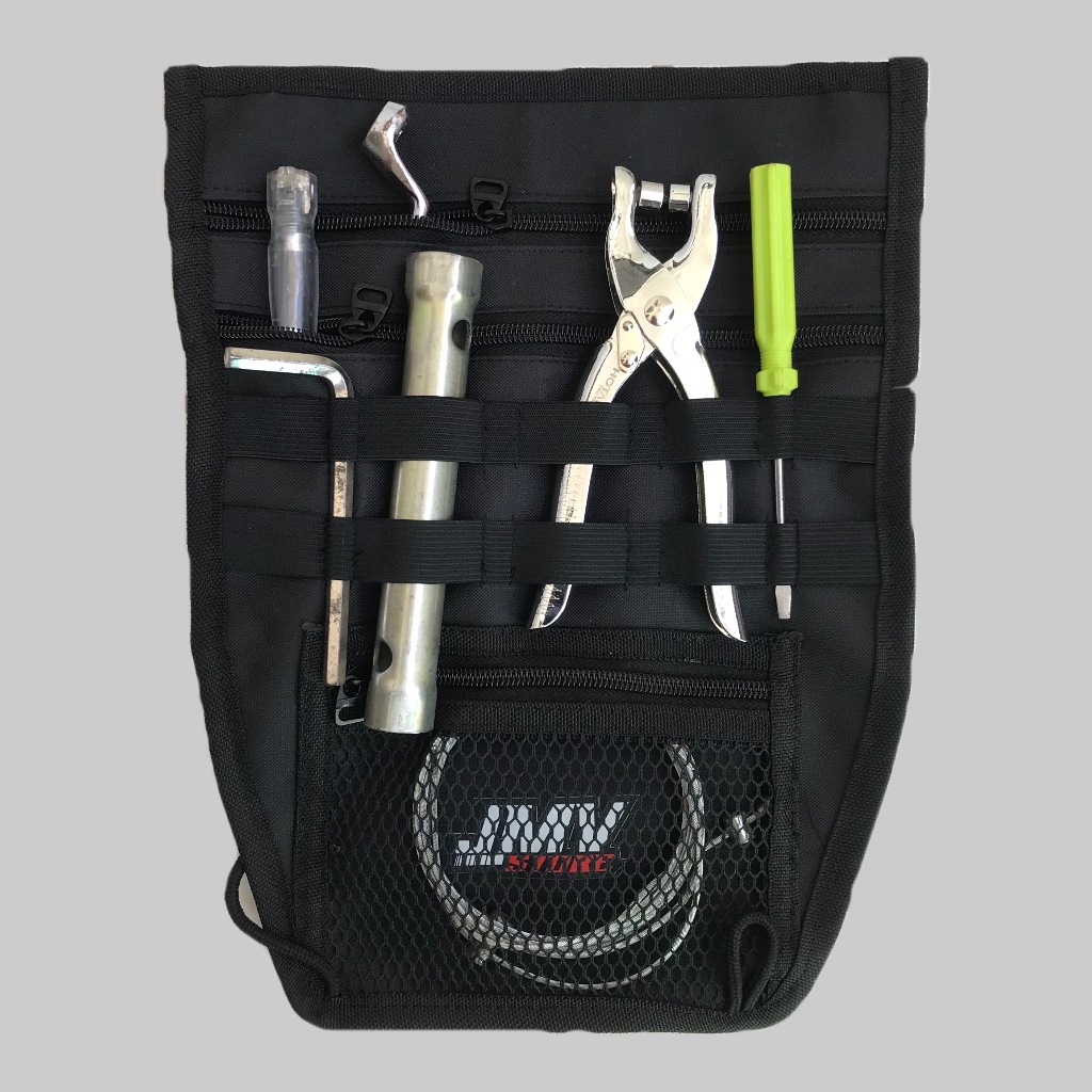 KANTONG JOK MOTOR VARIO 125/150 CBS & LED TAS ORGANIZER JOK MOTOR  AKSESORIS MOTOR TAS PERKAKAS TAS 