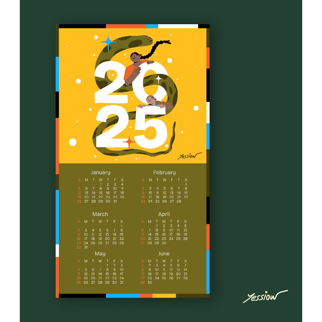 

Kalender 2025: Sambut Tahun Ular