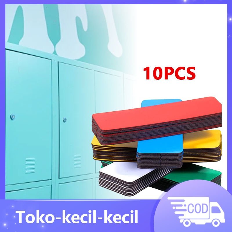 

10Pcs Magnetic Label /Dengan Label Magnetik /Stiker Nama Label