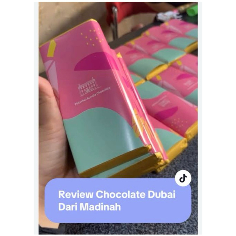 

COKLAT KUNAFA PISTACHIO DUBAI VERSI MADINAH VIRAL‼️