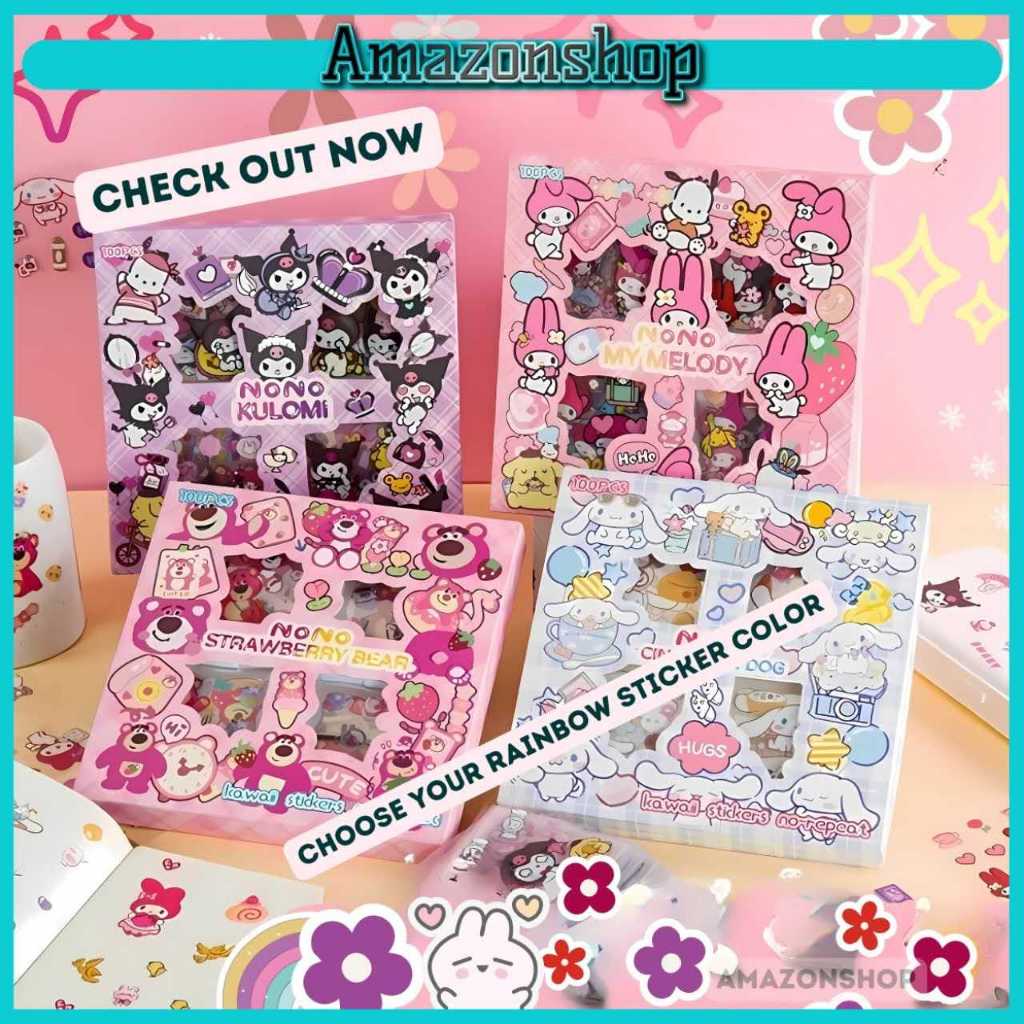 

Stiker Korea Lucu Anti Air Waterproof Scrapbook DIY