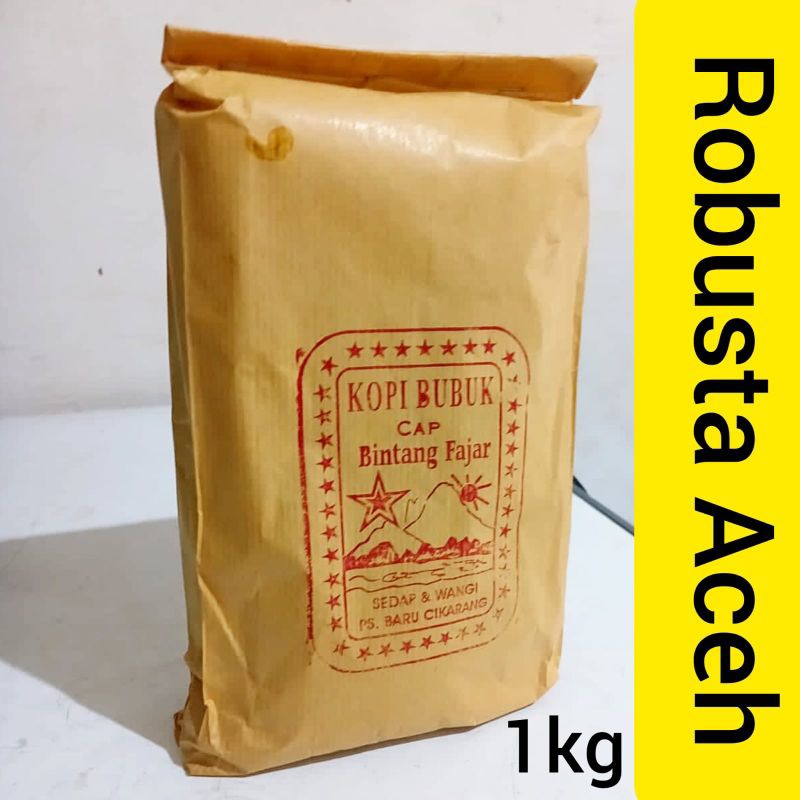

Kopi Bubuk Robusta Aceh Gayo | Robusta Coffee | -1Kg