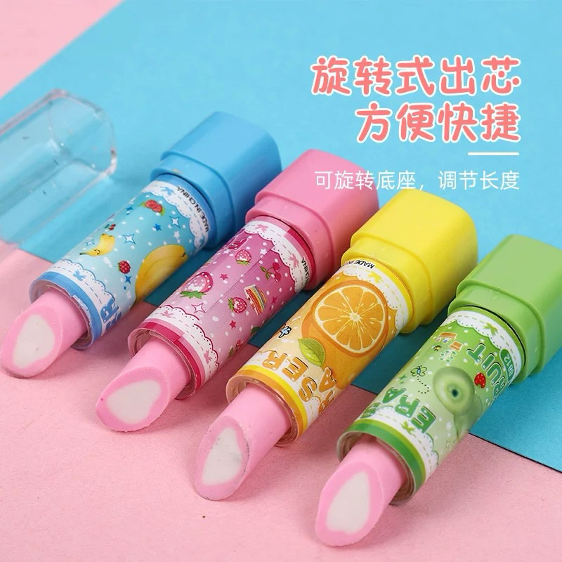 

PENGHAPUS PENSIL BENTUK LIPSTIK KARAKTER
