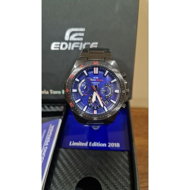 casio edifice scuderia toro rosso limited edition 563tr 2adr