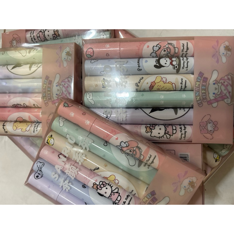 

6 BOX STABILO SANRIO ( 1 box isi 6 pcs )