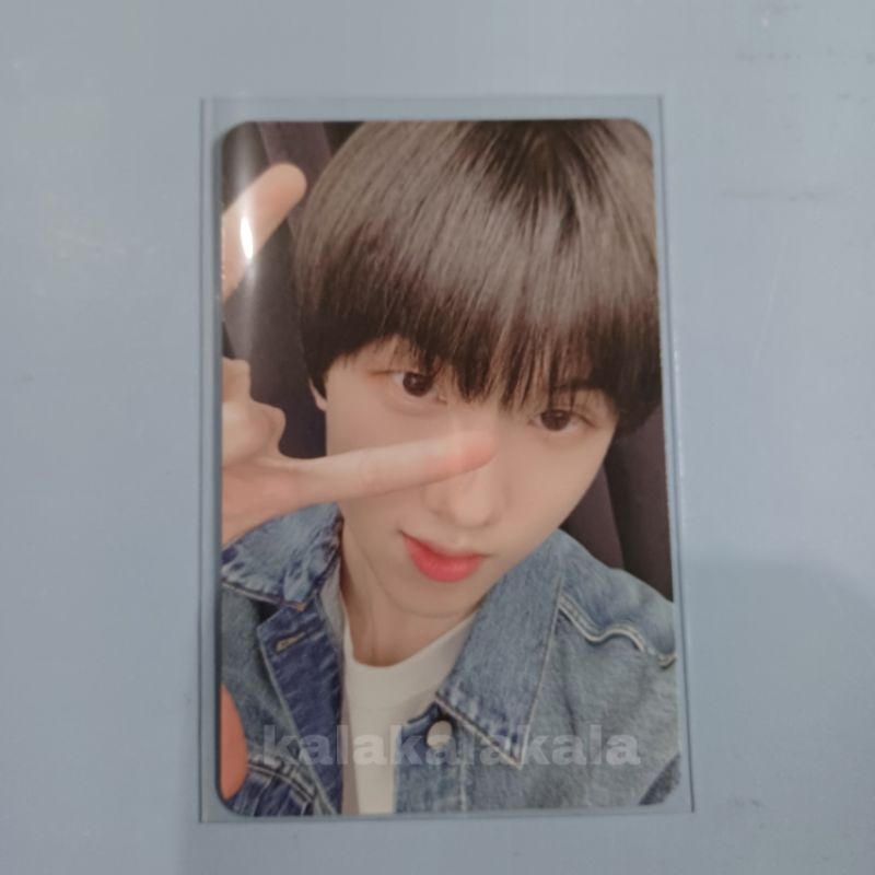 NCT Jisung Official Photocard Golden Age Collecting Version