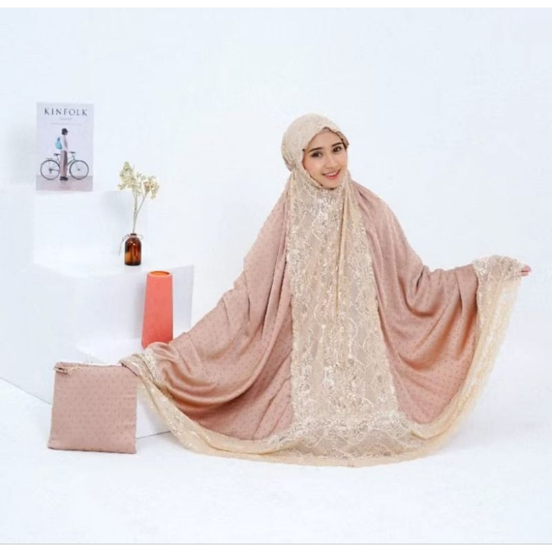 Mukena Dewasa Uragiri 2in1 Rendah mewah Cantik