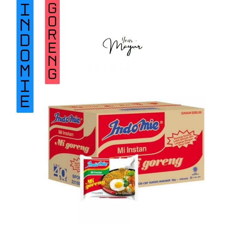 

Indomie Goreng Special 1 Karton 40 pcs