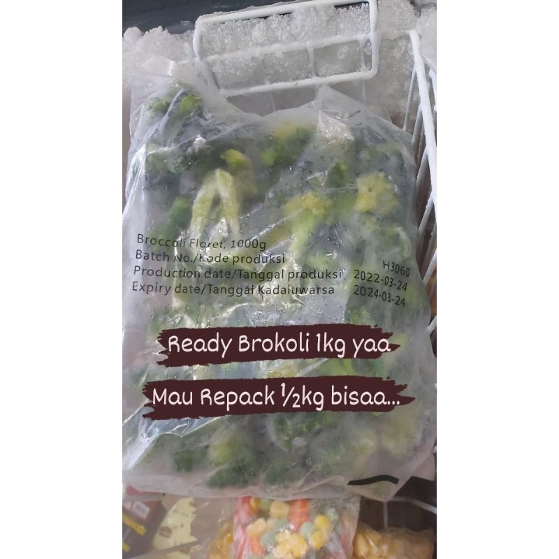 

Brokoli frozen/beku 1kg