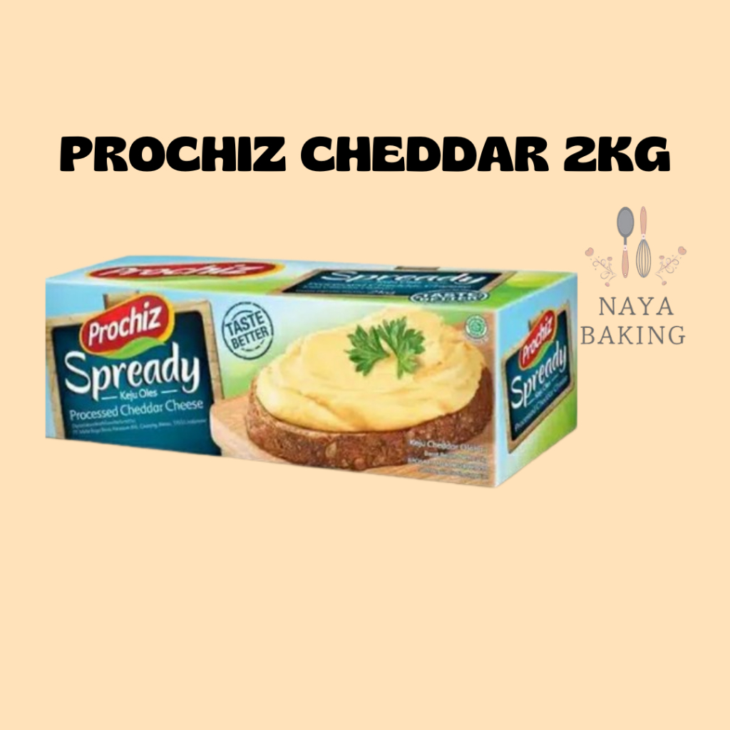 PROCHIZ CHEDDAR 2KG/ KEJU PROCHIZ/ CHEDDAR 2KG