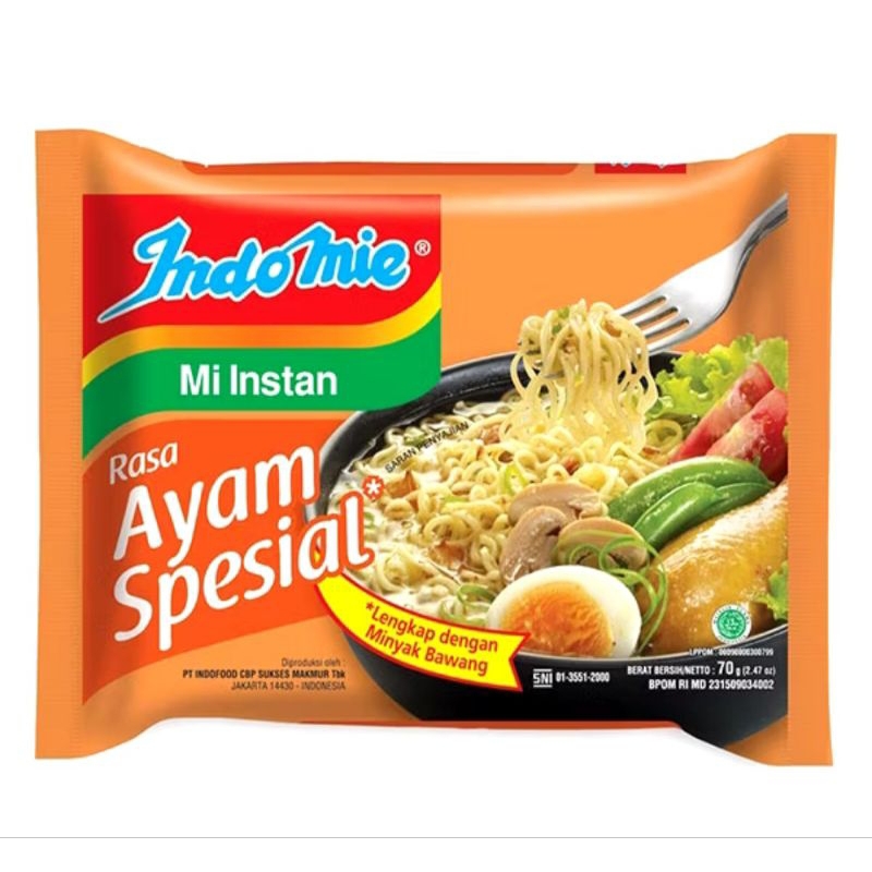 

Indomie Kuah Ayam Spesial