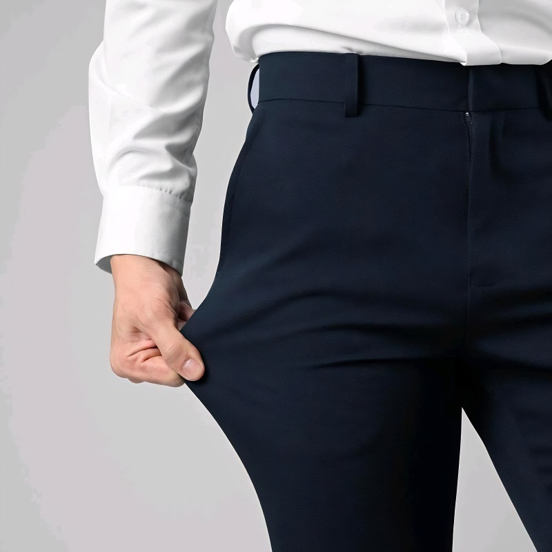 CELANA KANTOR FORMAL PRIA SLIMFIT BAHAN DASAR KAIN WOL.