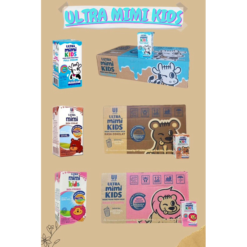 

SUSU ULTRA MIMI KIDS VARIAN MIX 125 ml