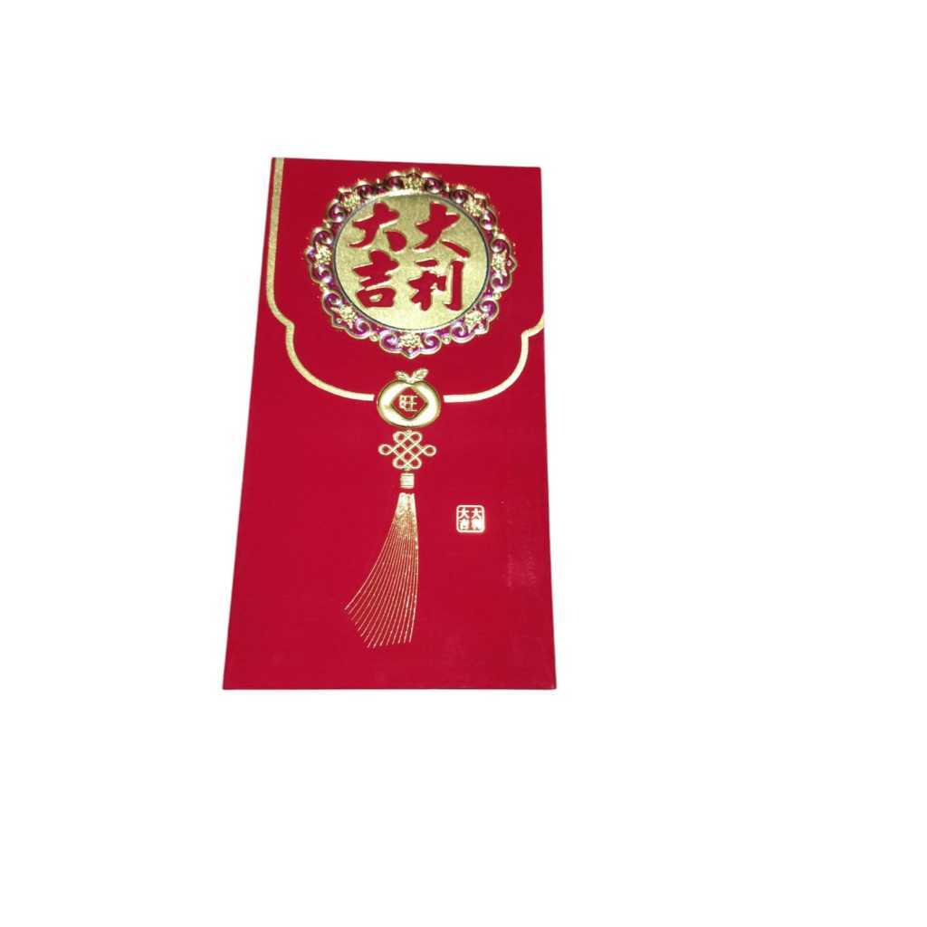 

6 PCS ANGPAO / ANGPAU IMLEK NETRAL PANJANG Hongpao murah premium tebal hong pao