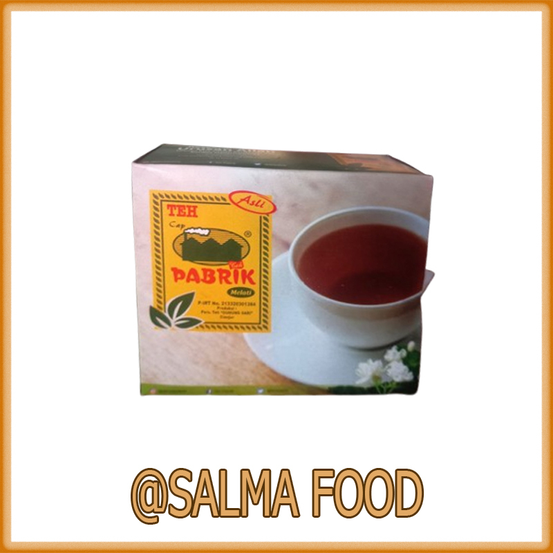 

Teh Hijau Melati Cap Pabrik Isi 10 Kantong Terhemat