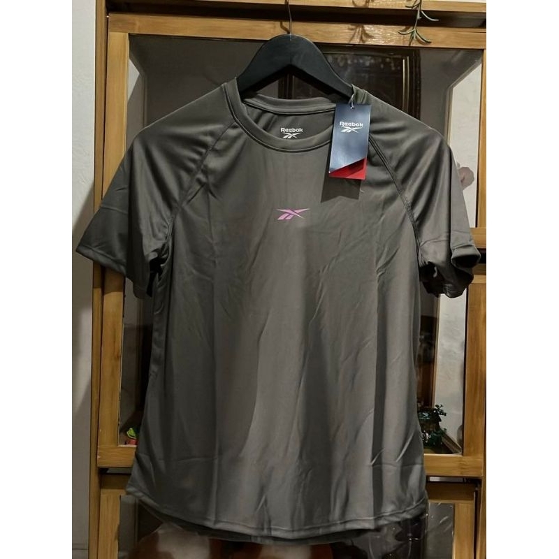 Kaos Running Reebok wanita Hitam original