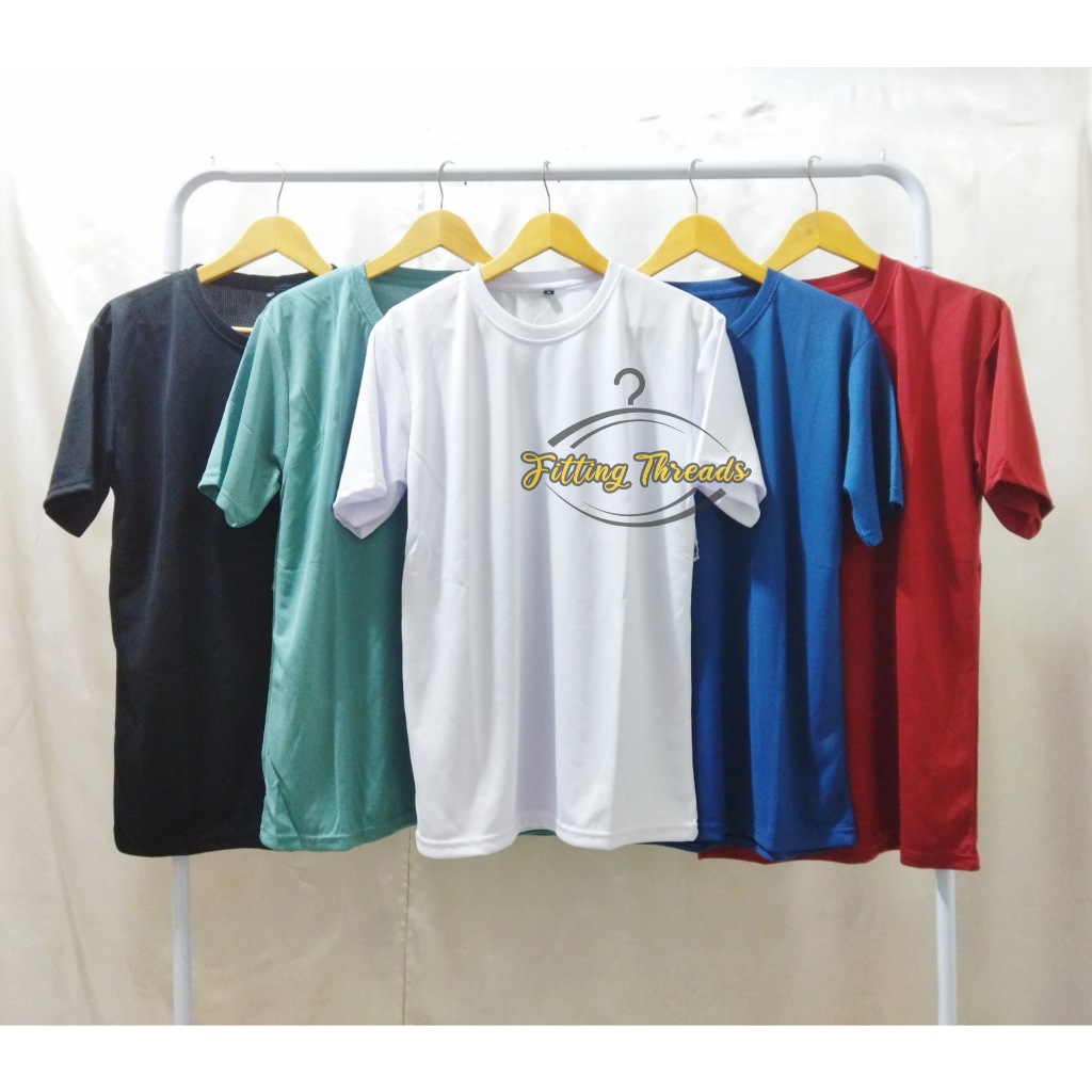 Kaos Training Lengan Pendek / Baju Trening Olahraga Polos