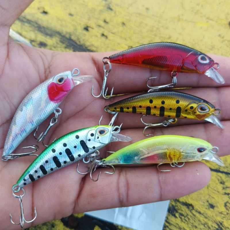 Minnow singking 4.5cm berat 4gram replika ryuki dw