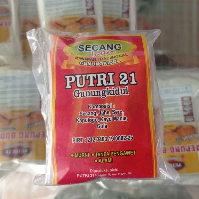 

Secang Minuman Instan Tradisional