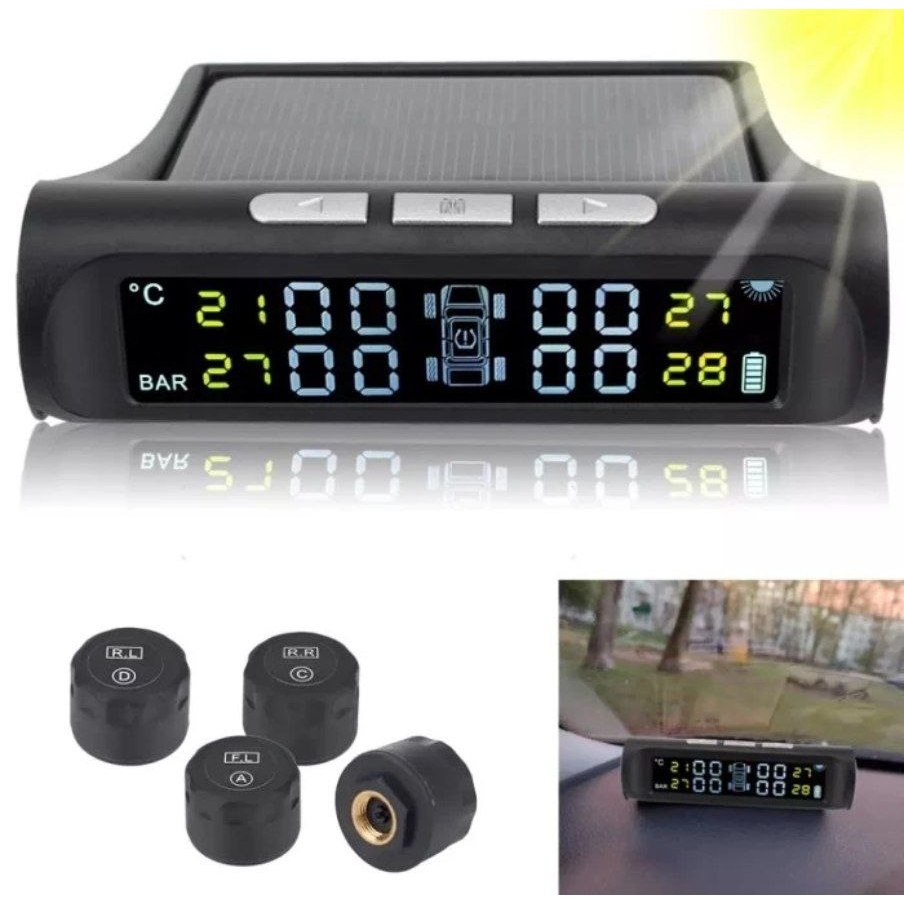 TPMS monitoring Tekanan dan Suhu Ban - wireless sensor