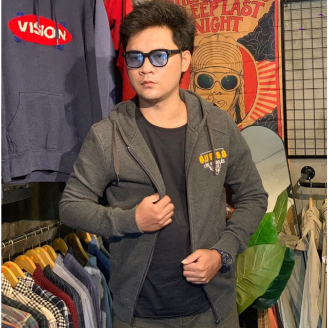 GUESS JEANS ZIPPER HOODIE