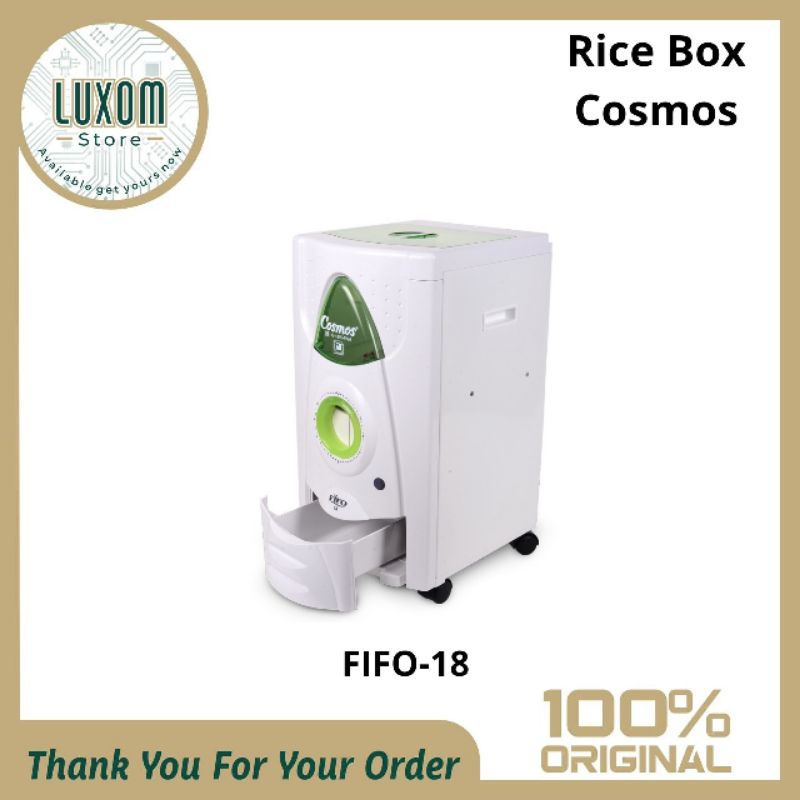 Rice Box Cosmos FIFO-18/Rice Box Cosmos/Rice Box/Tempat beras