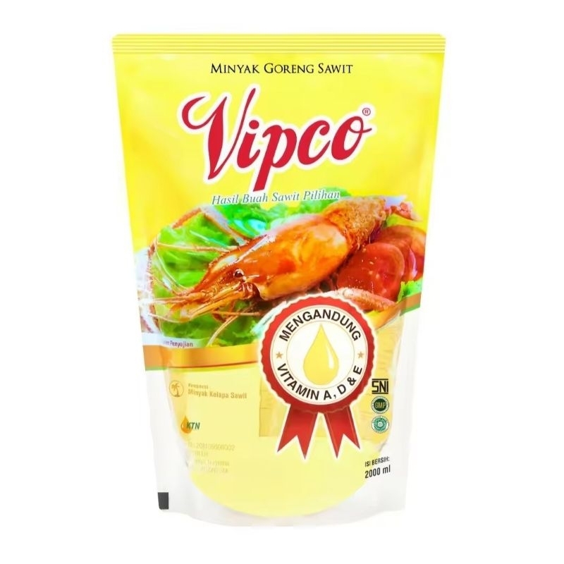 

Minyak Goreng Sawit Vipco 2 liter