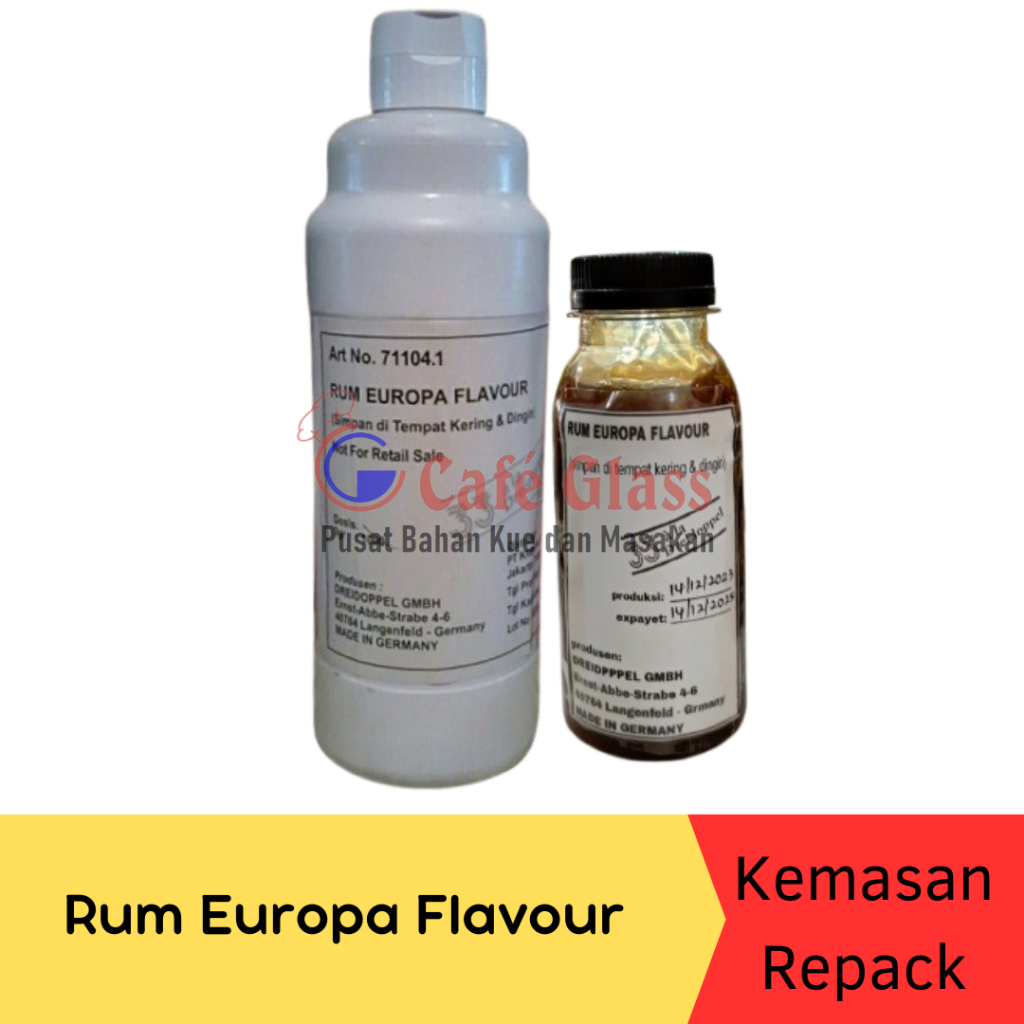 

Dreidoppel Flavour Europe Rum Paste/Europe Rhum Pasta/Kemasan Repack Botol 100Ml