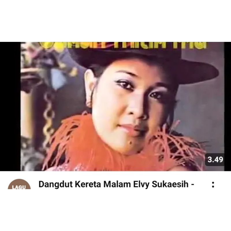 kaset pita full box non cover"Kereta Malam/Elvy Sukaesih"