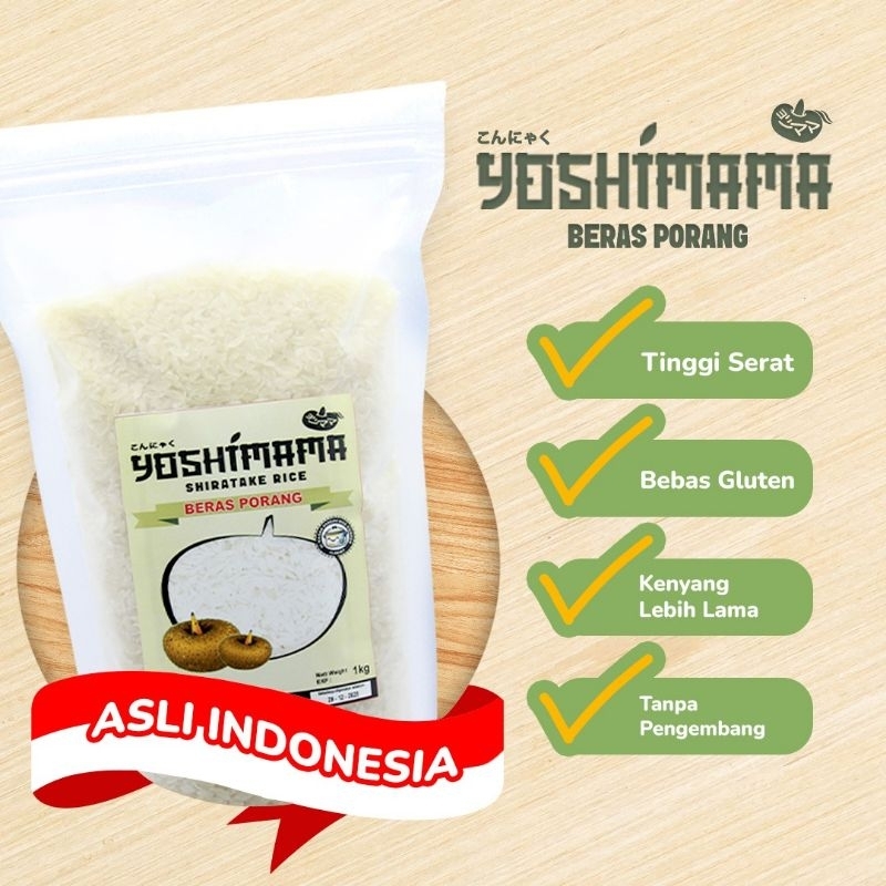 

Beras Porang Yoshimama