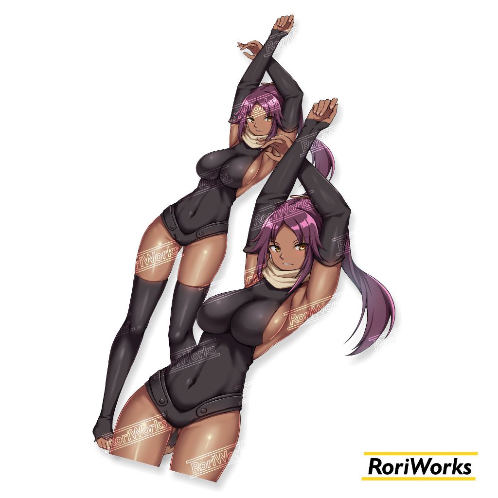 

Stiker Kiss cut - Yoruichi Shihouin | Bleach