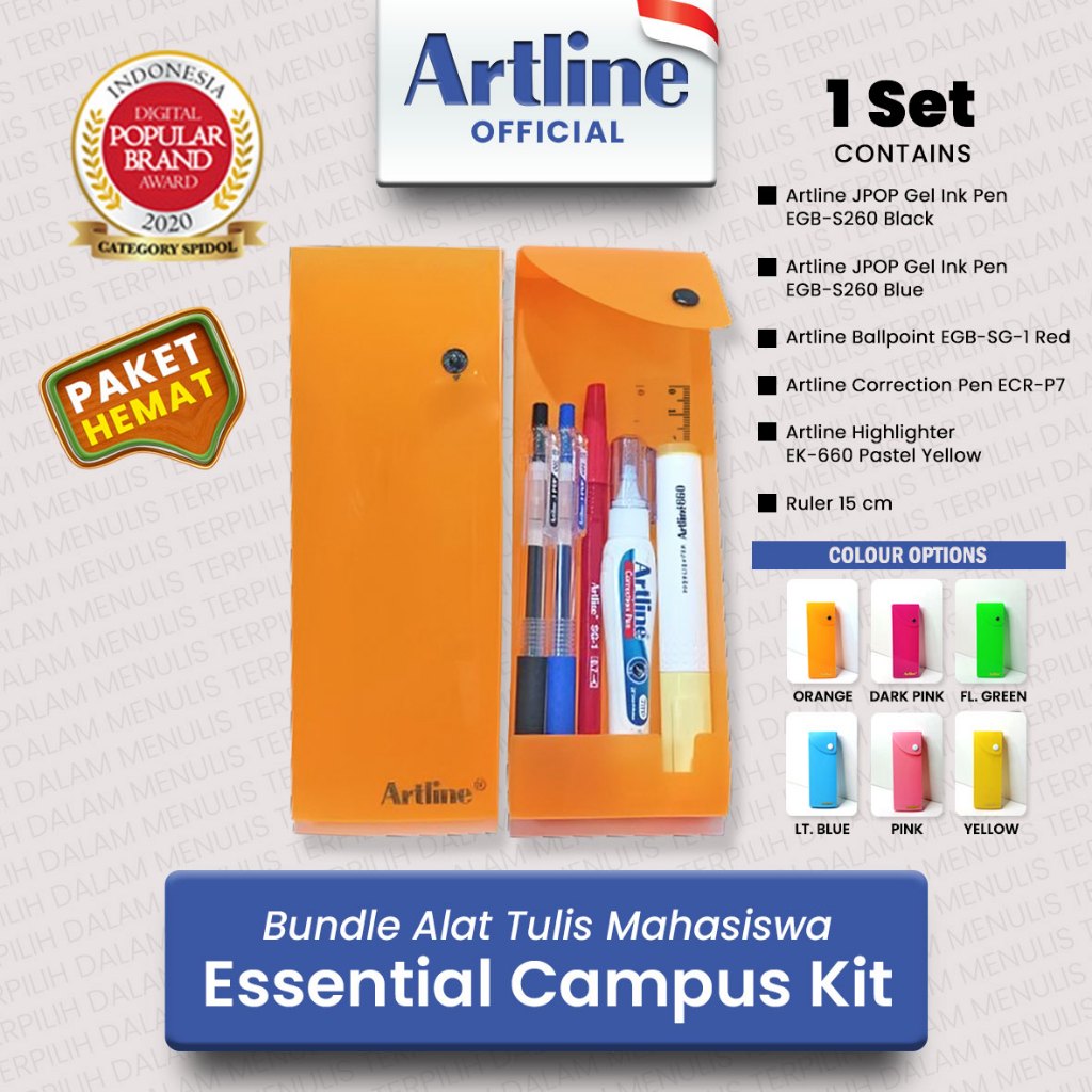 

(LIVE) Kampus Kit, Bundle Alat Tulis Mahasiswa - New Product! untuk kuliah (PAKET KAMPUS) 2