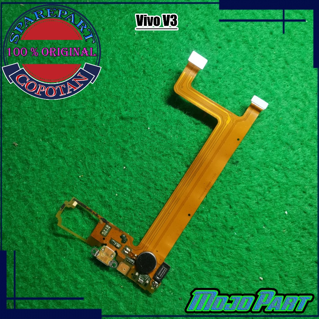Vivo V3 Fleksibel flexible konektor cas board  ui charger mesin bawah copotan