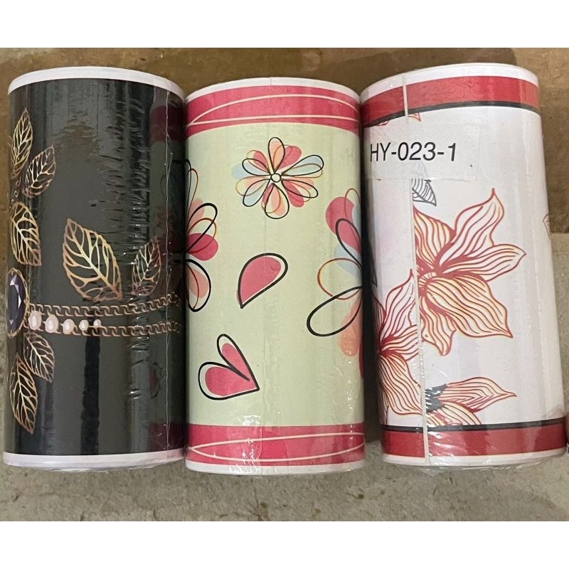 list wallpaper dinding wallstiker lis uk 8m x 10cm termurah