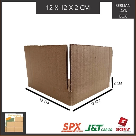 

KARDUS PACKING SINGGLE WALL UKURAN P12xL12xT2