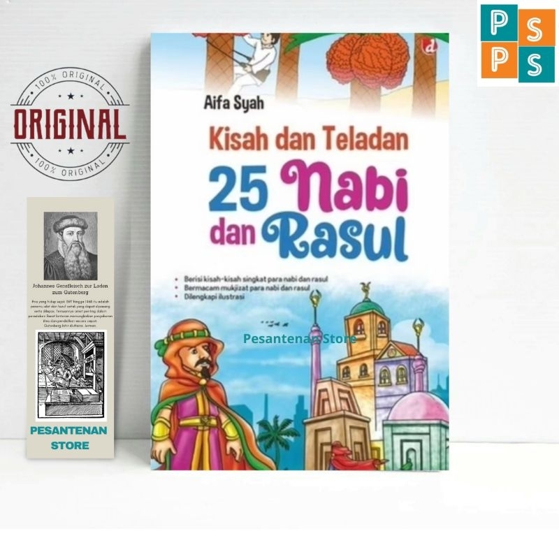 Buku Original Kisah dan Teladan 25 Nabi dan Rasul Diva Press