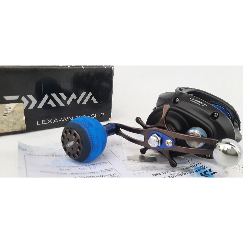 SECOND OH REEL DAIWA LEXA-WN 300HSL-P