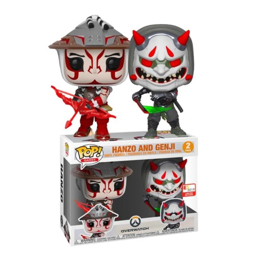 Funko Pop Overwatch - Hanzo & Genji (2019 E3 Exclusive)