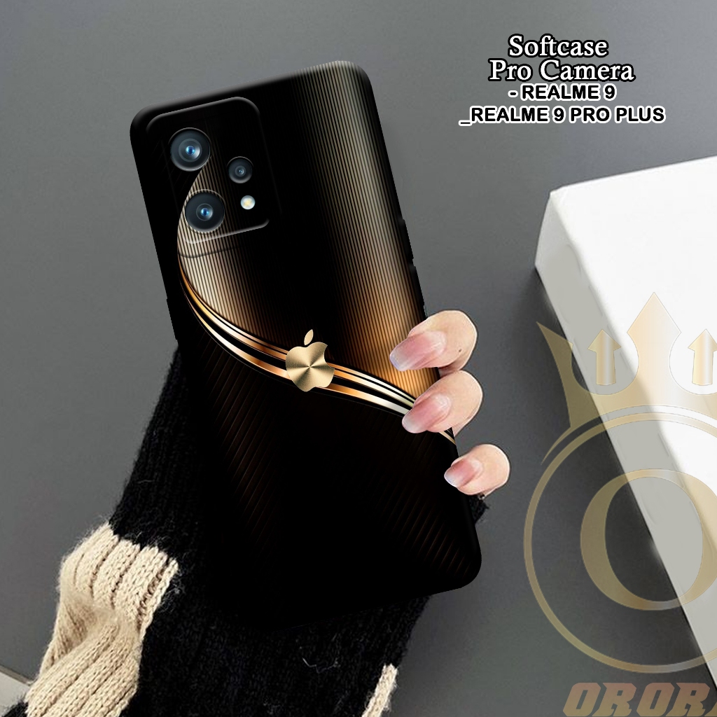 Softcase Realme 9 / Realme 9 Pro Plus - ORORA - Casing Realme 9 - Motif case Logo - Realme - Softcas