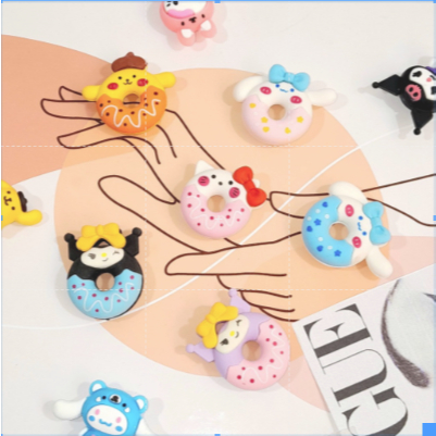 

Penghapus Donat SANRIO Imut Lucu 1 PCS Per Plastik Super Cute Favorit Anak / Penghapus Sanrio bentuk Donut Mini Kuromi Cinamorol Best Seller Harga Termurah Stationary Fancy Bisa Grosir dan COD