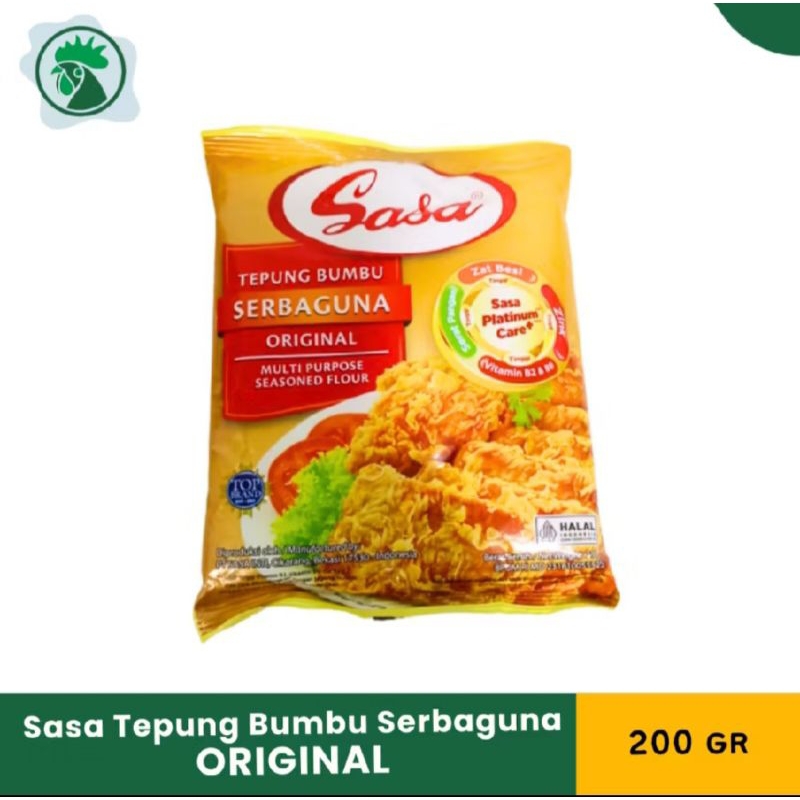 

Sasa bumbu tepung serbaguna pedas 210g