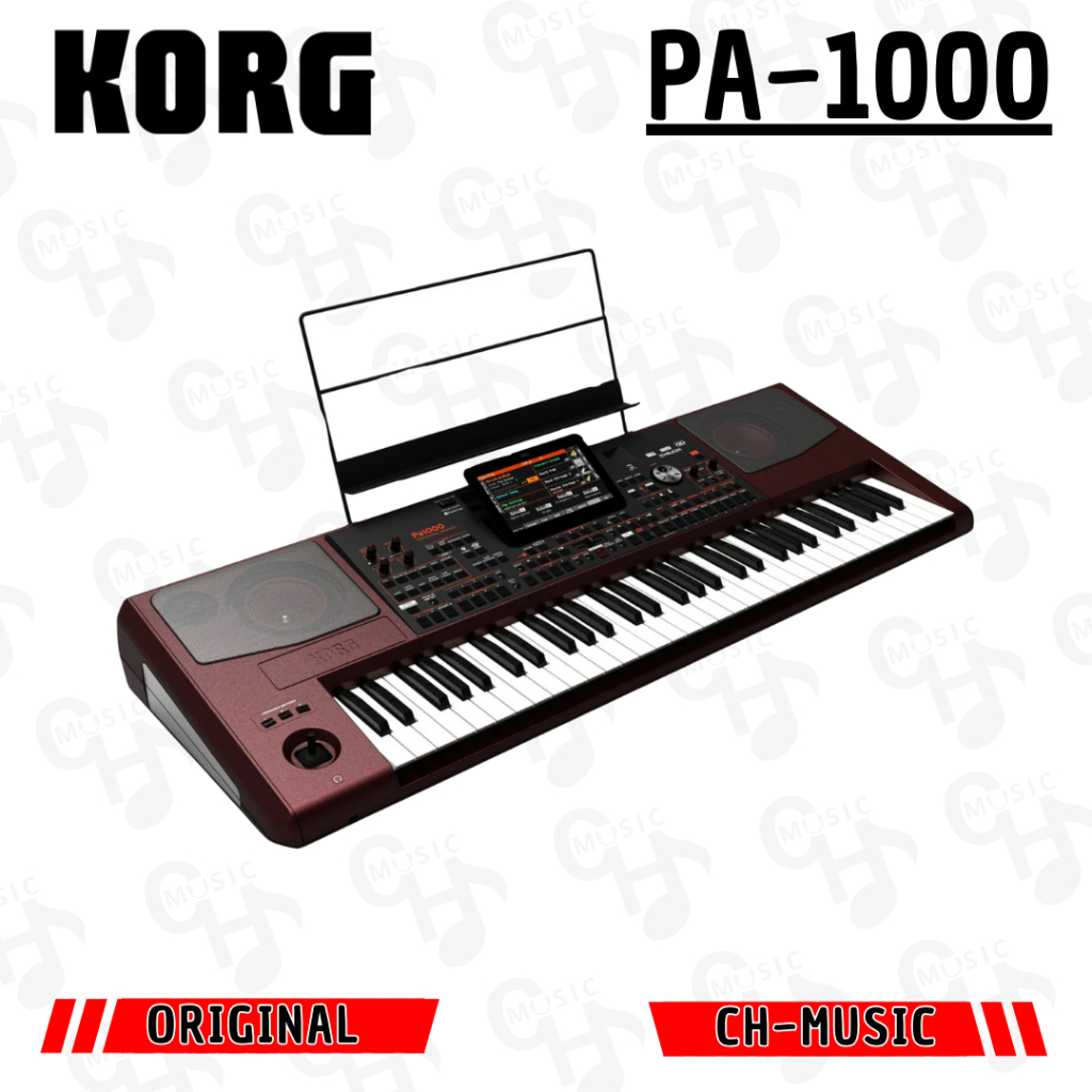 Korg PA1000 KORG PA-1000 61-Key Professional Arranger Keyboard Paket