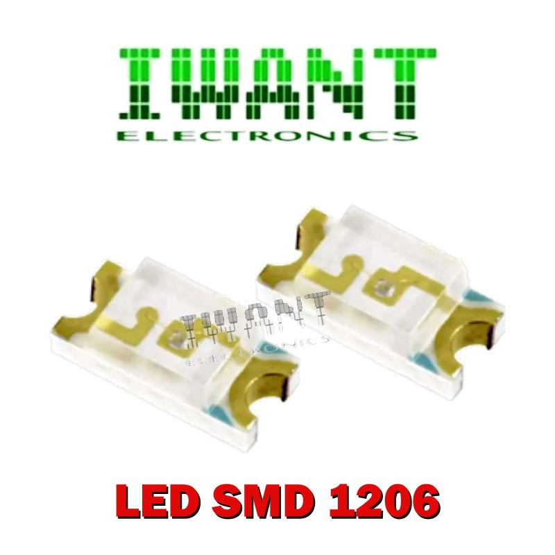 LED SMD 1206 SUPRE BRIGHT RED GREEN LED SMD 1206 MERAH LED SMD 1206 HIJAU