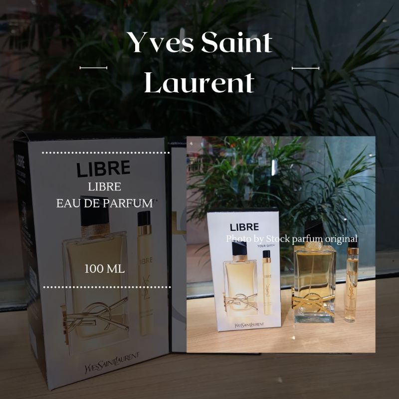 YSL LIBRE EDP GIFT SET 90 ML & TRAVEL SIZE 10ML