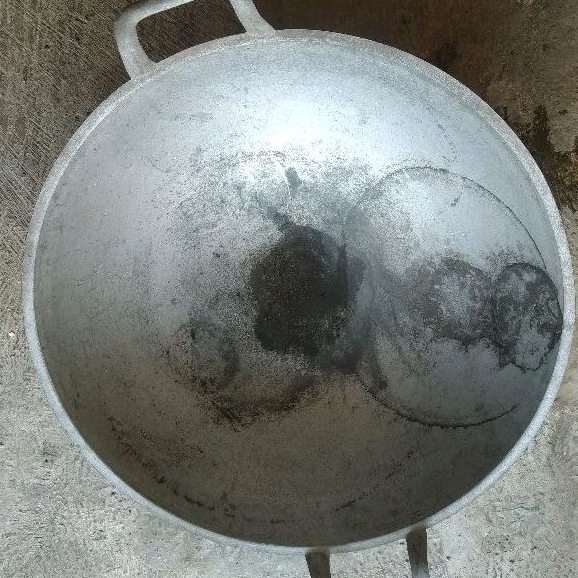Wajan Masak Besar|Kuali Masak Gorengan|Wajan Baja Tebal