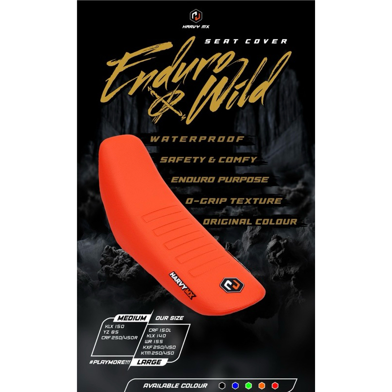 COVER JOK HRV ENDURO DIAMOND ORIGINAL KLX 150 / CRF 150 / WR 155 / SARUNG JOK HRV / LAPIS JOK TRAIL