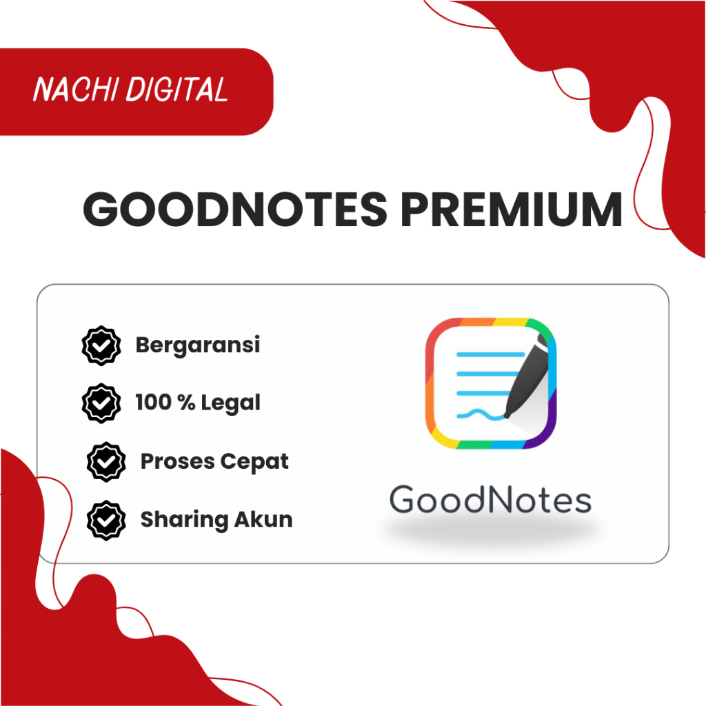 [ NC ] Goodnotes 6 | Goodnotes 5  - Legal Termurah (Ios / Iphone/ Ipad / Mac / Android) Murah